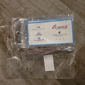 4 cruise luggage tags